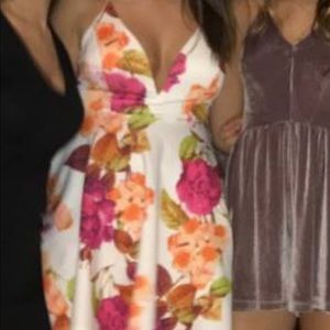 Floral formal dress